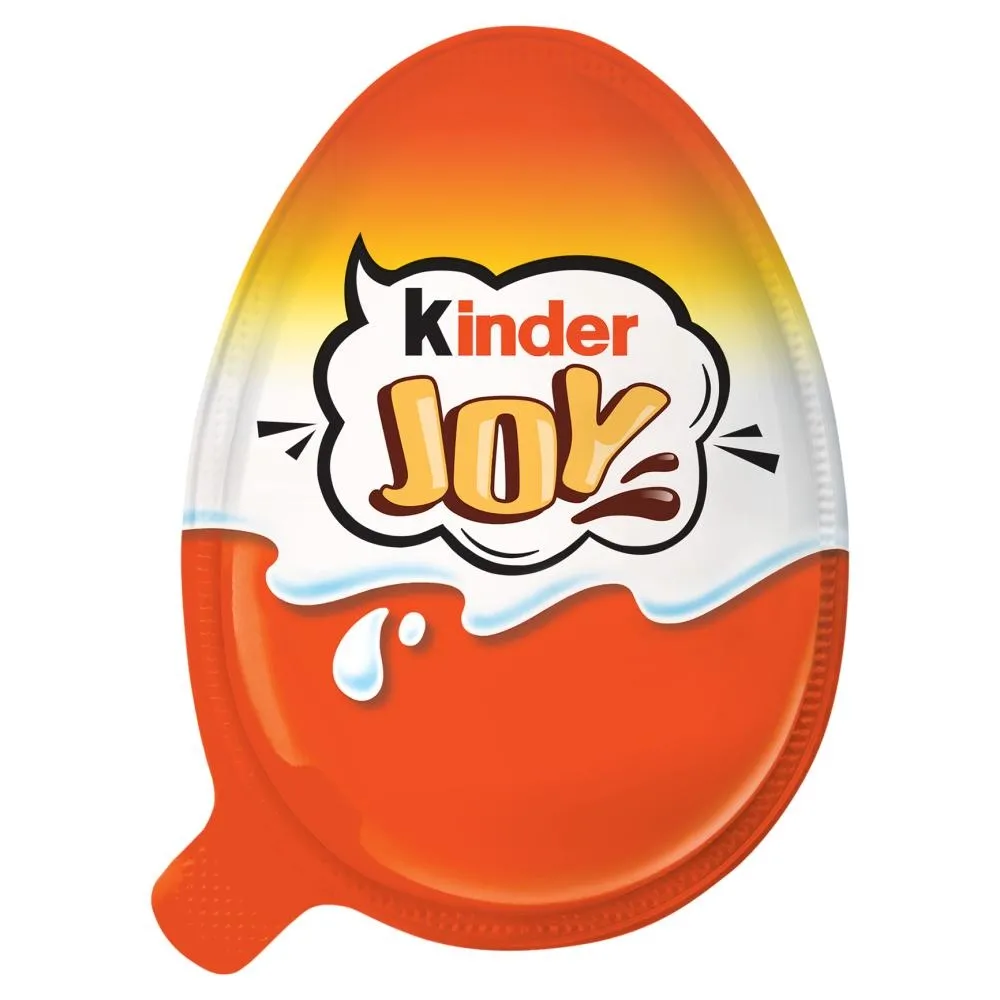 Kinder Joy Chrupiące wafelki posypane kakao w kremie z niespodzianką 20 g