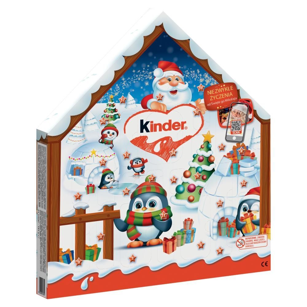 Kinder Kalendarz adwentowy 234 g (24 sztuki)