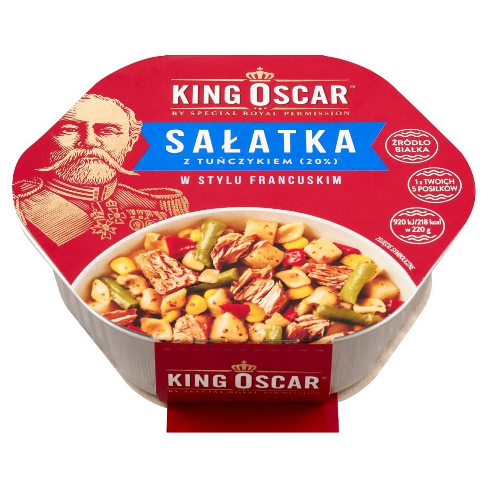 King Oscar Sałatka z tuńczykiem w stylu francuskim 220 g