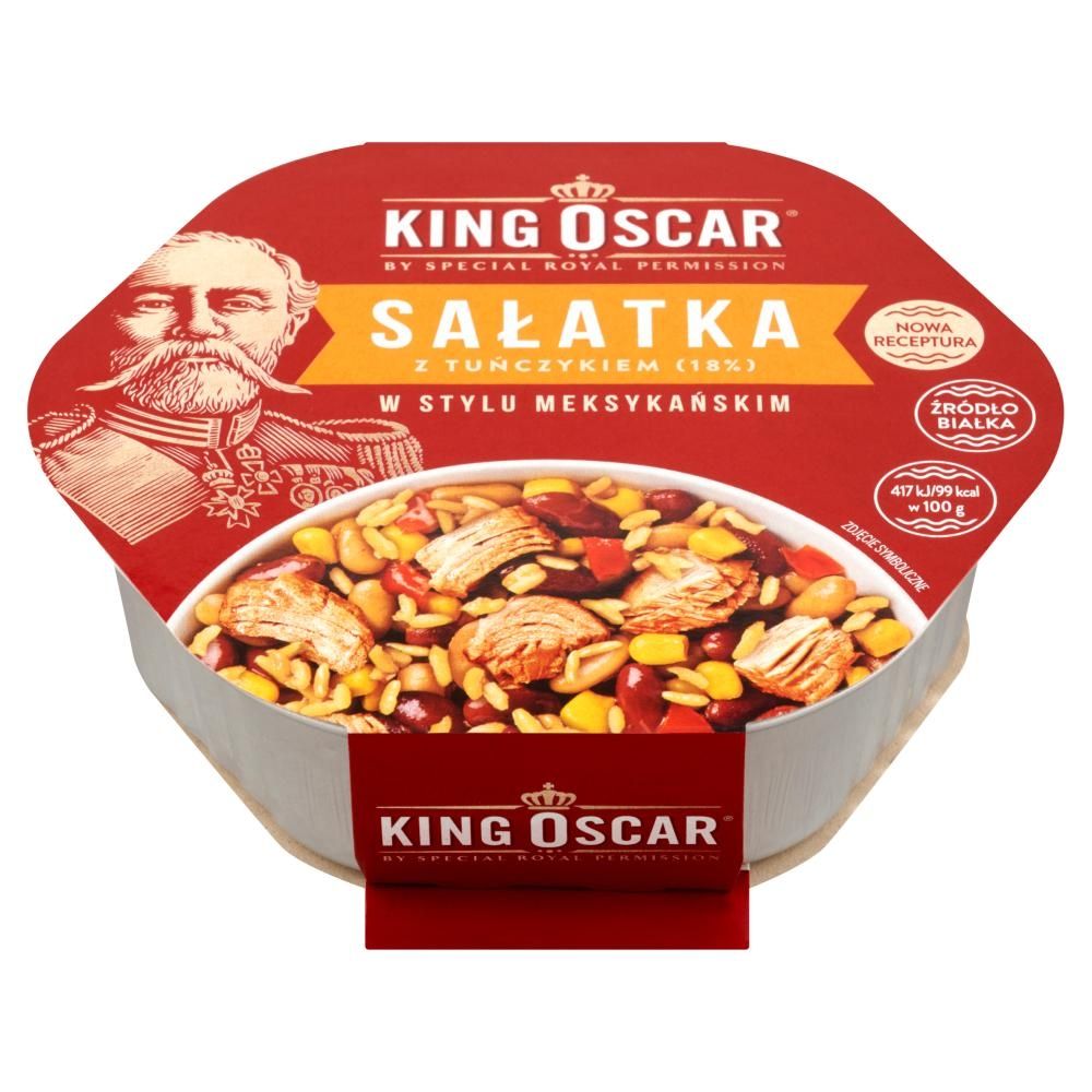 King Oscar Sałatka z tuńczykiem w stylu meksykańskim 220 g