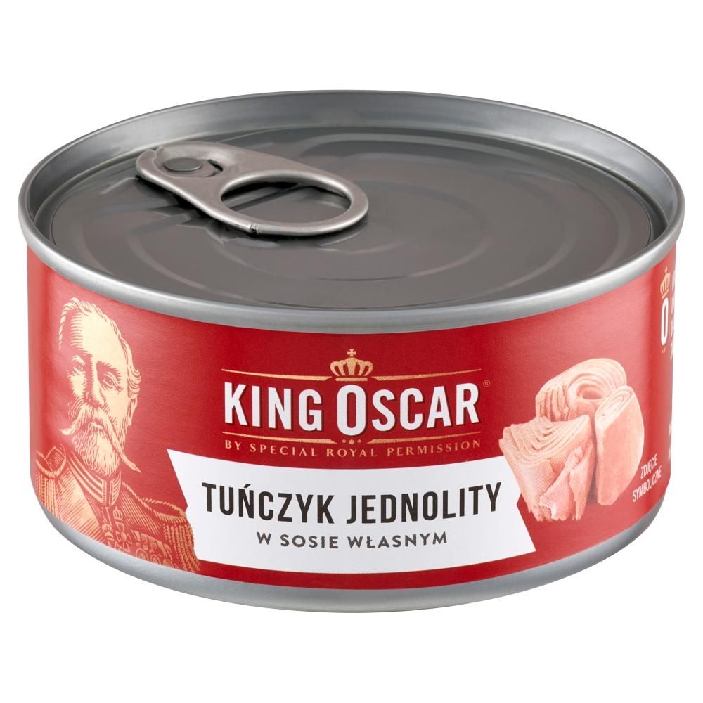 King Oscar Tuńczyk jednolity w sosie własnym 170 g