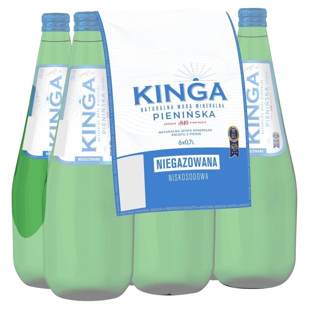 KINGA PIENIŃSKA Naturalna woda mineralna niegazowana niskosodowa 6 x 700 ml