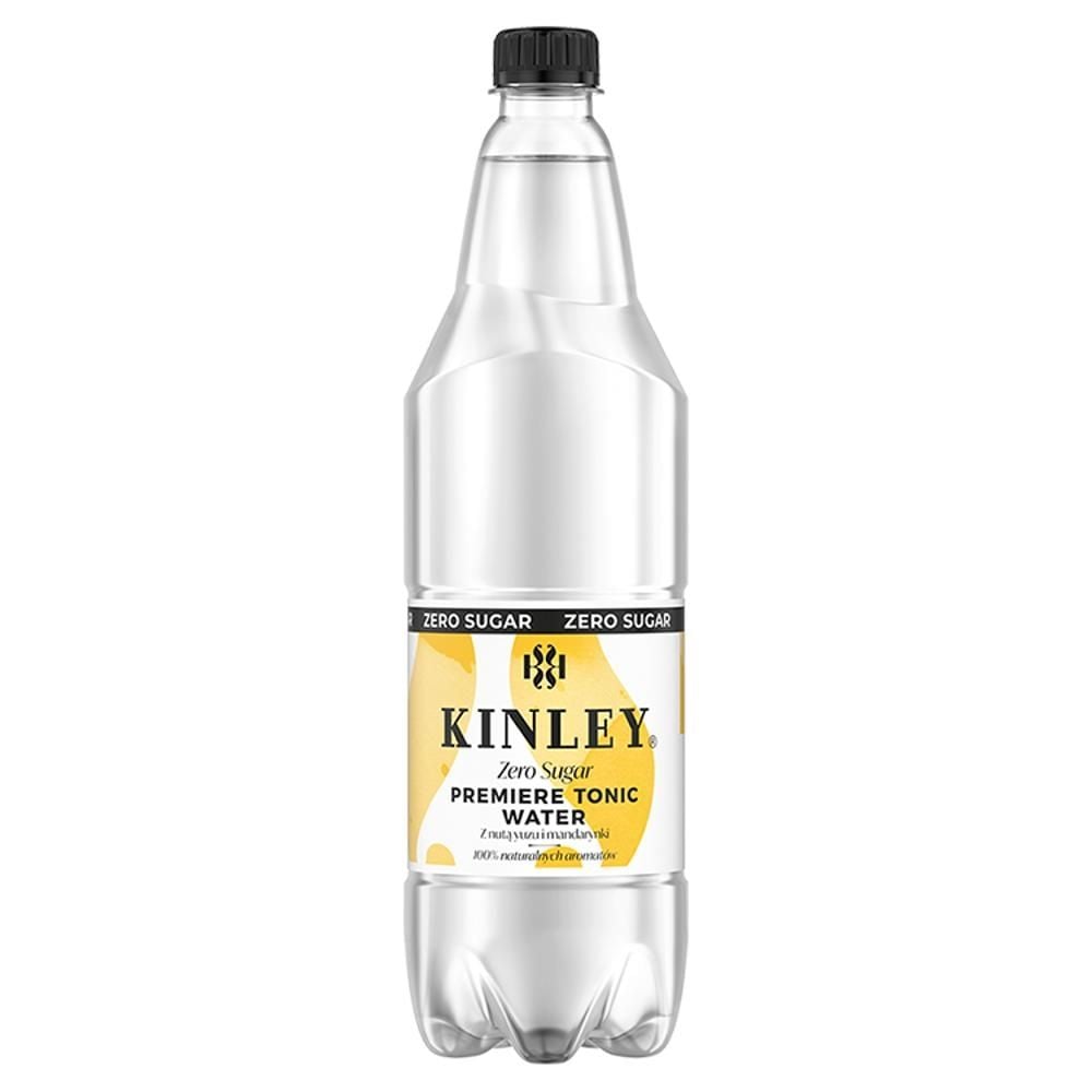 Kinley Zero Sugar Premiere Tonic Water Napój gazowany 1 l