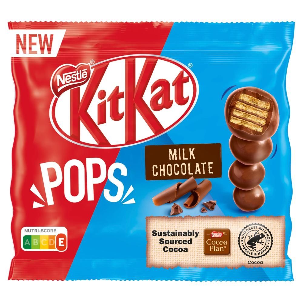 KitKat Pops Kruchy wafelek w mlecznej czekoladzie 40 g