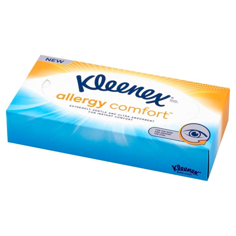 Kleenex Allergy Comfort Chusteczki do twarzy 56 sztuk