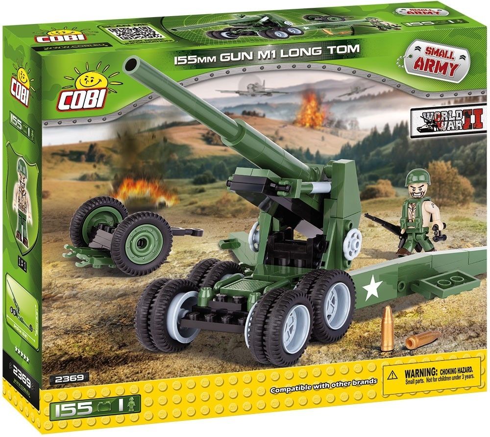 Klocki plastikowe COBI 155mm Gun M1 Long Tom CO-2369