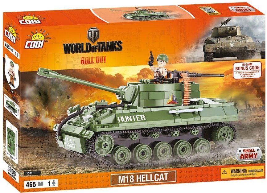 Klocki plastikowe COBI M18 Hellcat COBI-3006