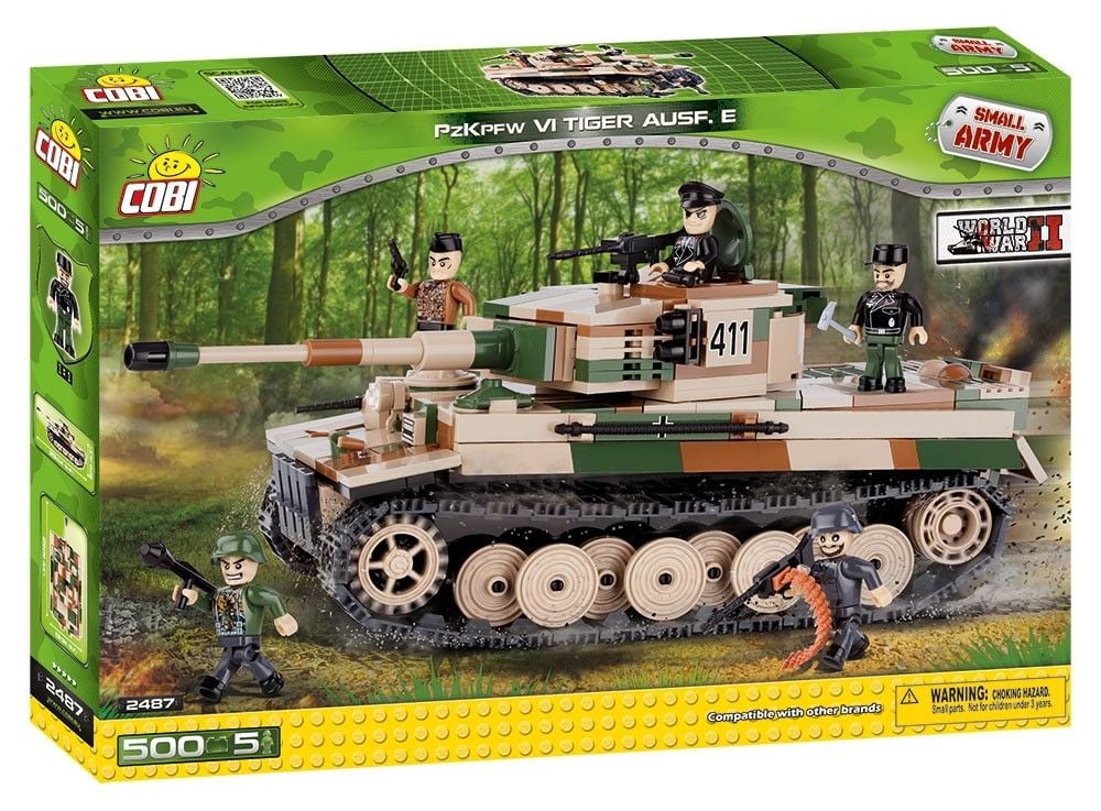 Klocki plastikowe COBI Tiger PzKpfw VI Ausf. E 2487