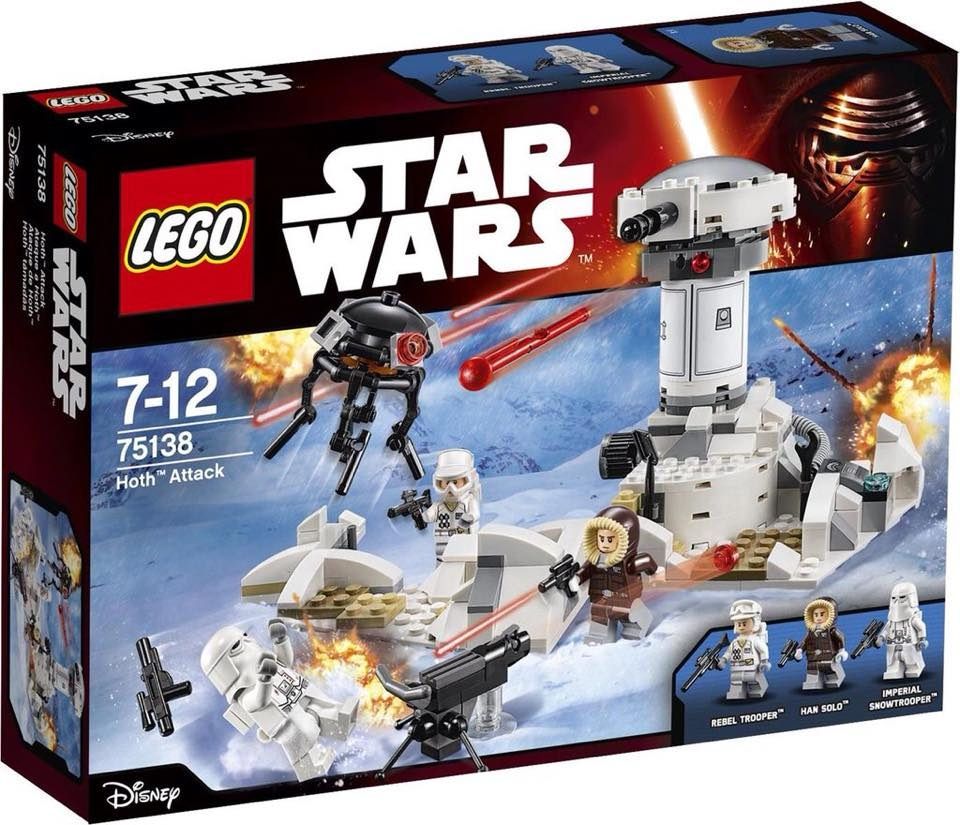 Klocki plastikowe LEGO Atak Hoth 75138