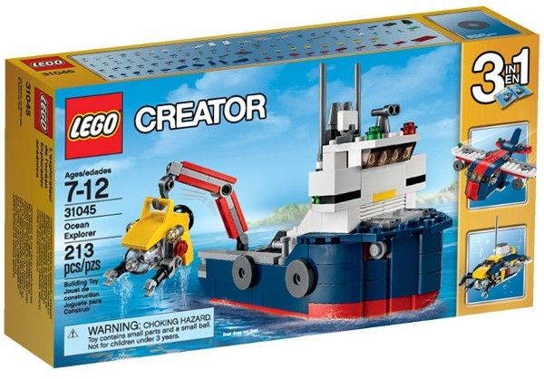 Klocki plastikowe LEGO Badacz oceanów 31045