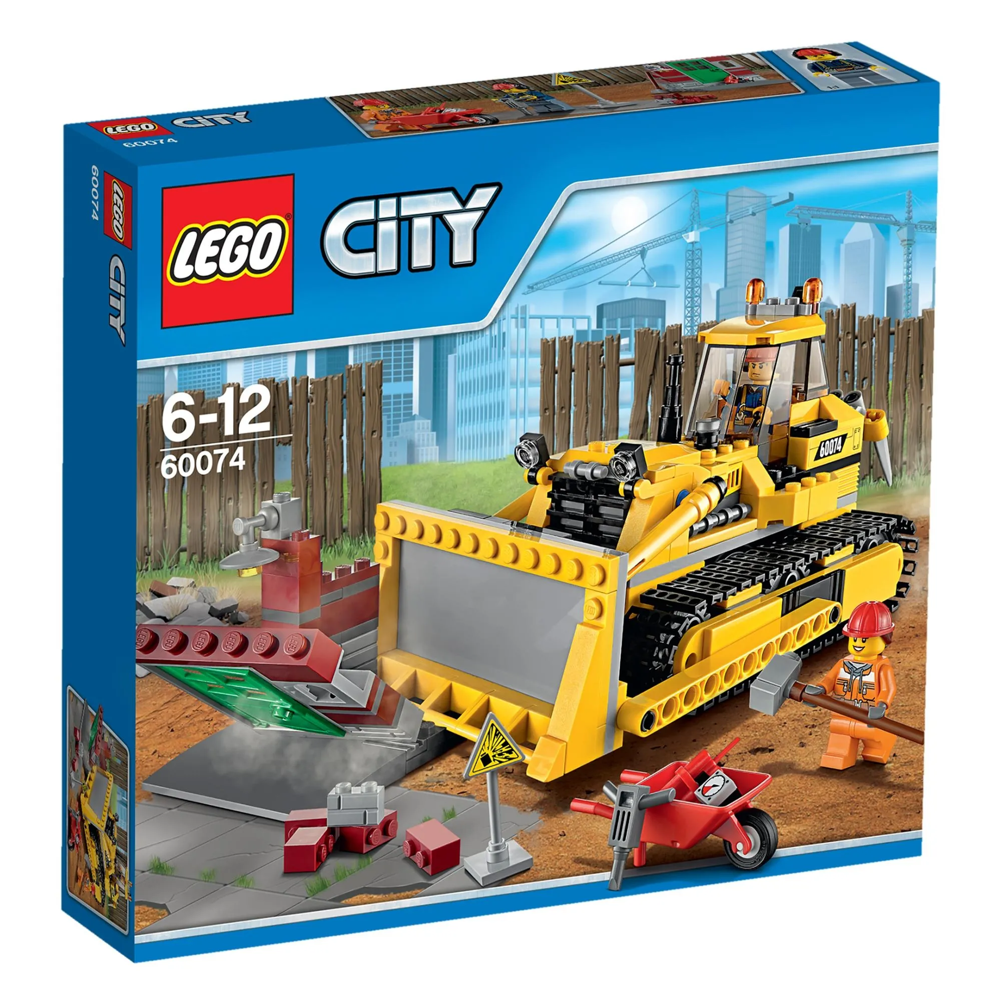 Klocki plastikowe LEGO Buldożer 60074