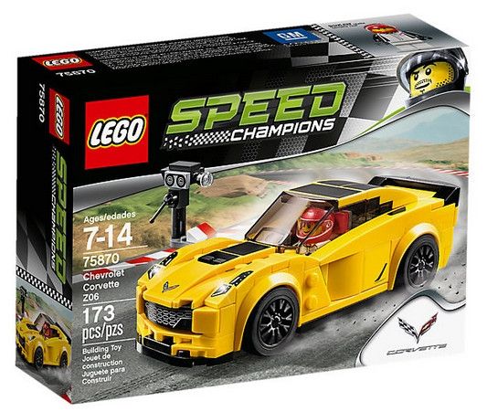 Klocki plastikowe LEGO Chevrolet Corvette Z06 75870