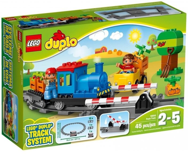 Klocki plastikowe LEGO Ciuchcia 10810