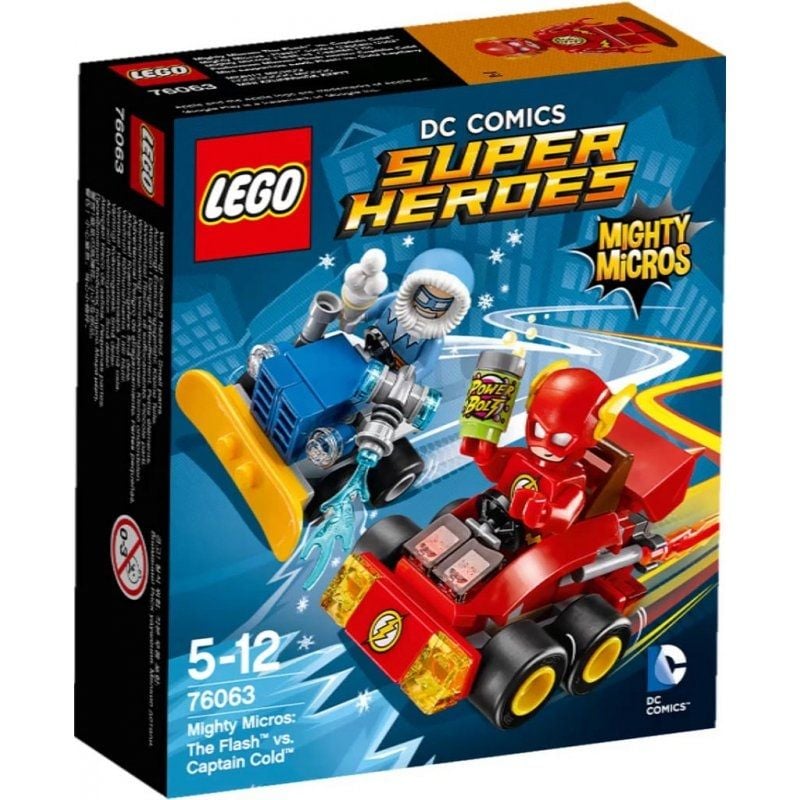 Klocki plastikowe LEGO Flash kontra Kapitan Cold 76063