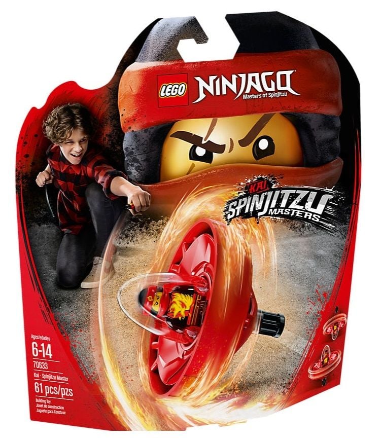 Klocki plastikowe LEGO Kai - mistrz Spinjitzu 70633