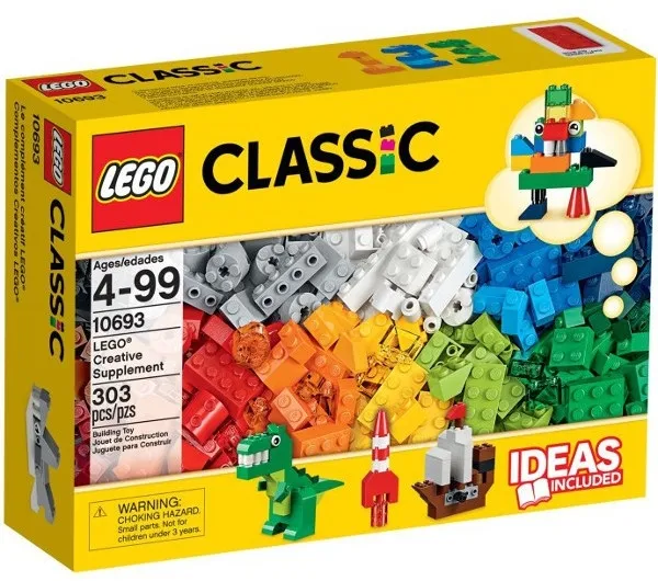 Klocki plastikowe LEGO Kreatywne budowanie 10693