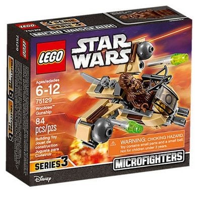 Klocki plastikowe LEGO Okręt bojowy Wookiee 75129