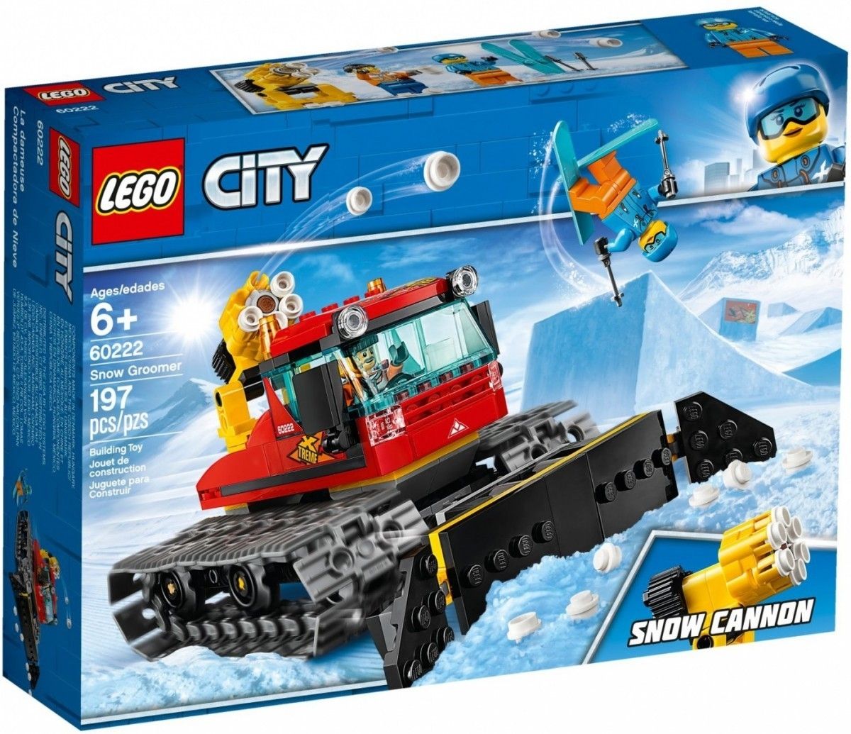 LEGO CITY Pług gąsienicowy 60222