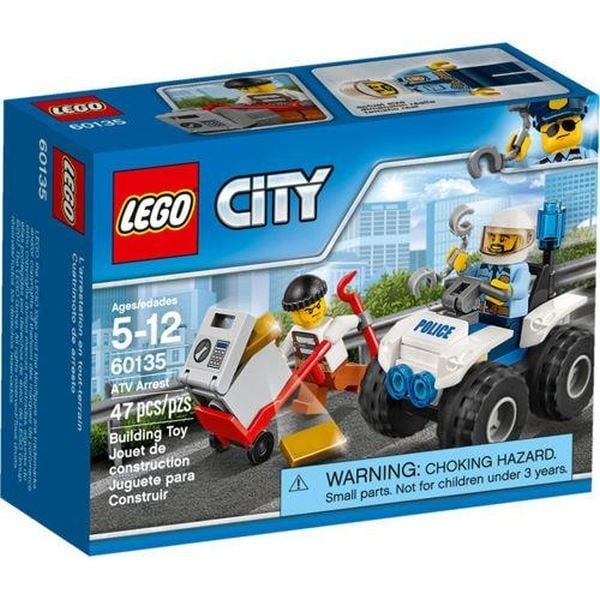 Klocki plastikowe LEGO Pościg motocyklem 60135