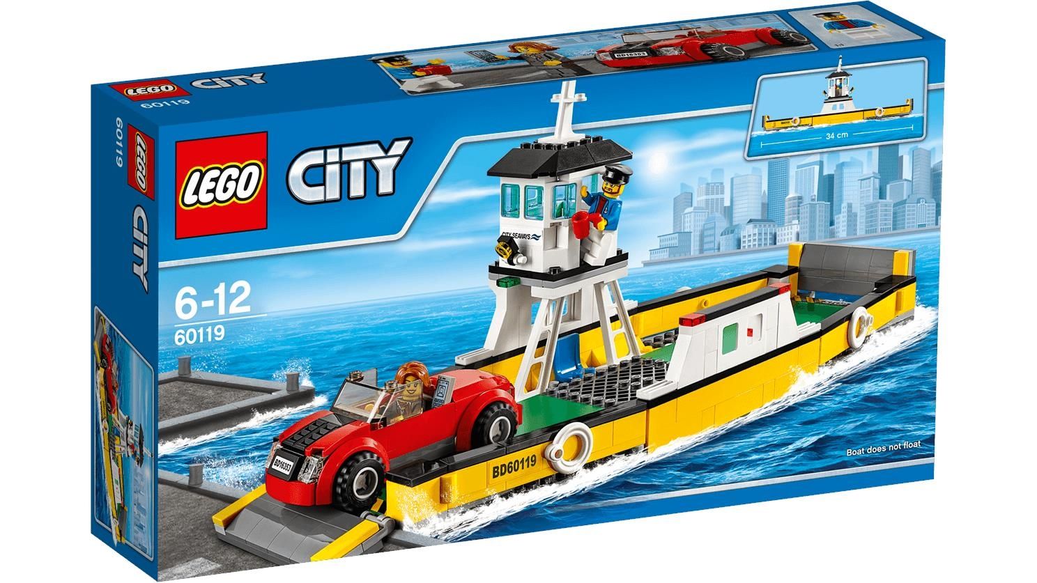 Klocki plastikowe LEGO Prom 60119