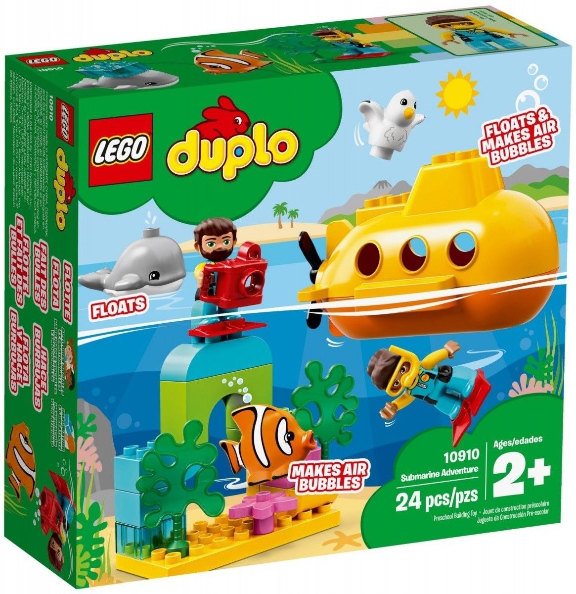 LEGO Duplo Przygoda w łodzi podwodnej 10910