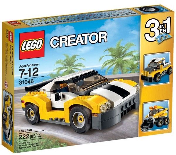 Klocki plastikowe LEGO Samochód wyścigowy 31046