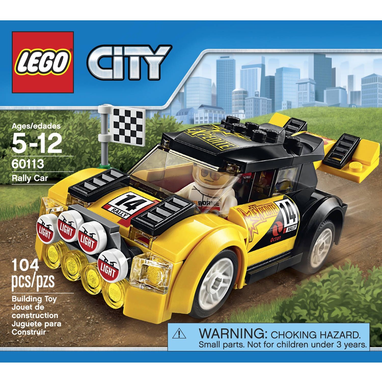 Klocki plastikowe LEGO Samochód wyścigowy 60113