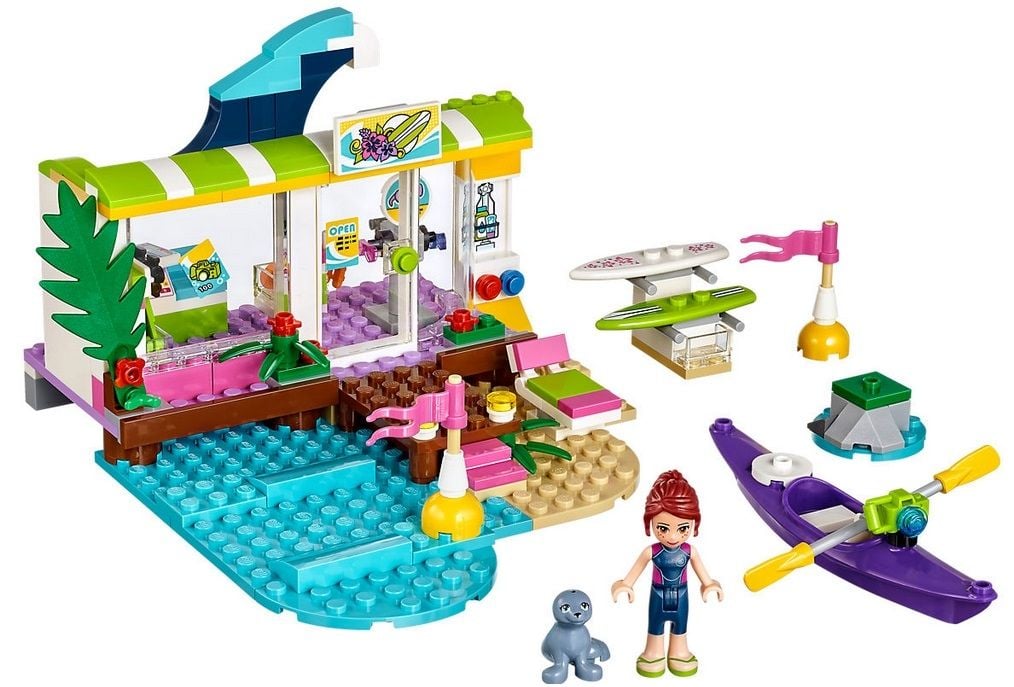 Klocki plastikowe LEGO Sklep dla surferów w Heartlake 41315