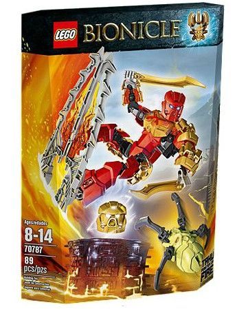 Klocki plastikowe LEGO Tahu - Władca Ognia 70787