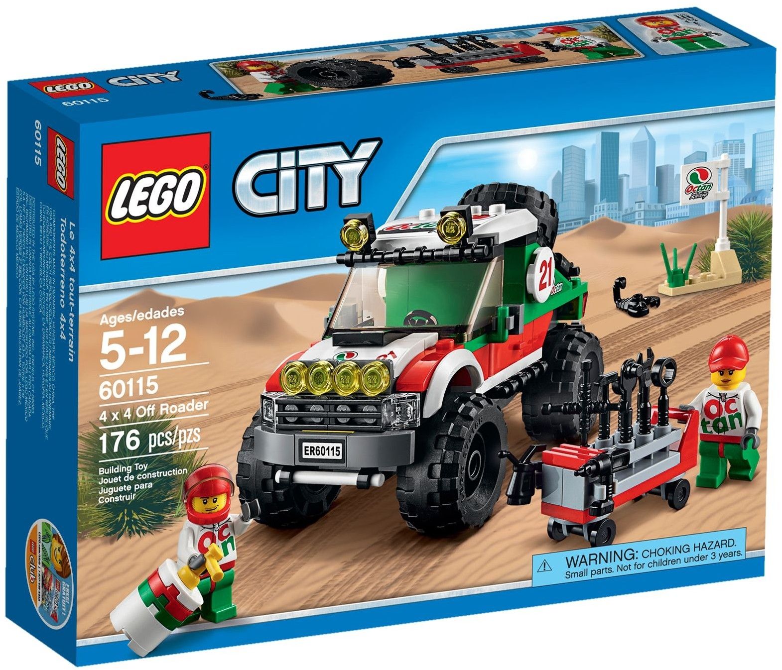 Klocki plastikowe LEGO Terenówka 4x4 60115