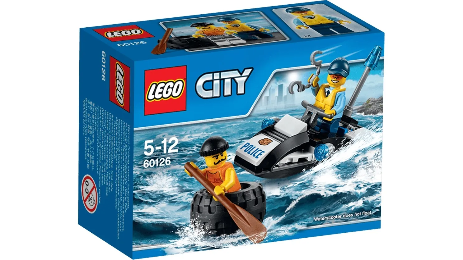 Klocki plastikowe LEGO Ucieczka na kole 60126