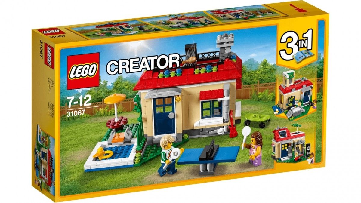 Klocki plastikowe LEGO Wakacje na basenie 31067