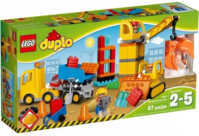 Klocki plastikowe LEGO Wielka budowa 10813