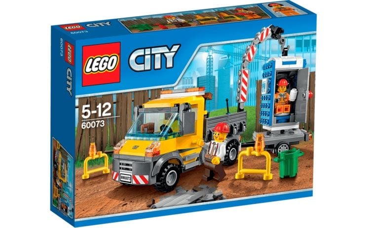 Klocki plastikowe LEGO Wóz techniczny 60073