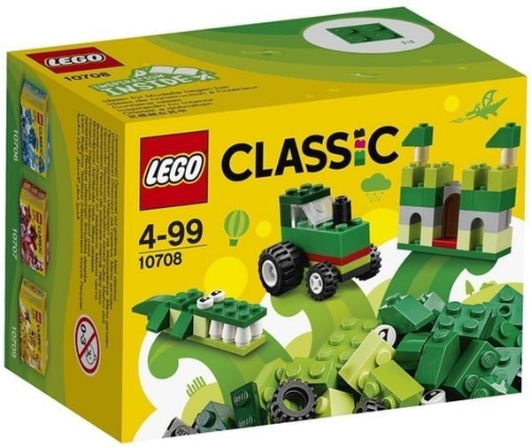 Klocki plastikowe LEGO Zielony zestaw kreatywny 10708