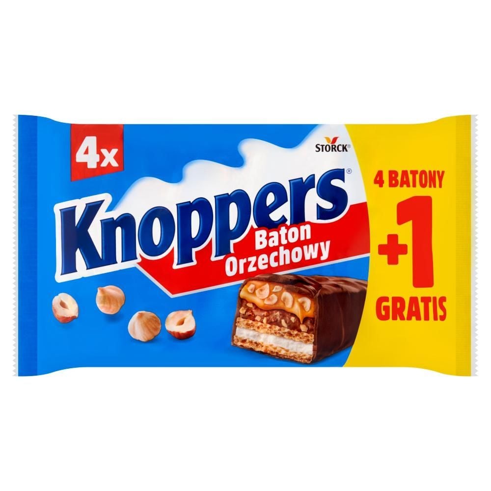 Knoppers Baton orzechowy 200 g (5 x 40 g)