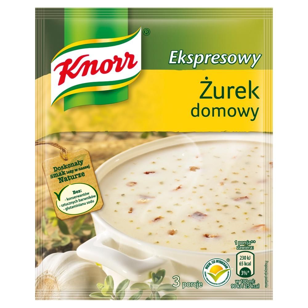 Knorr Ekspresowy żurek domowy 42 g