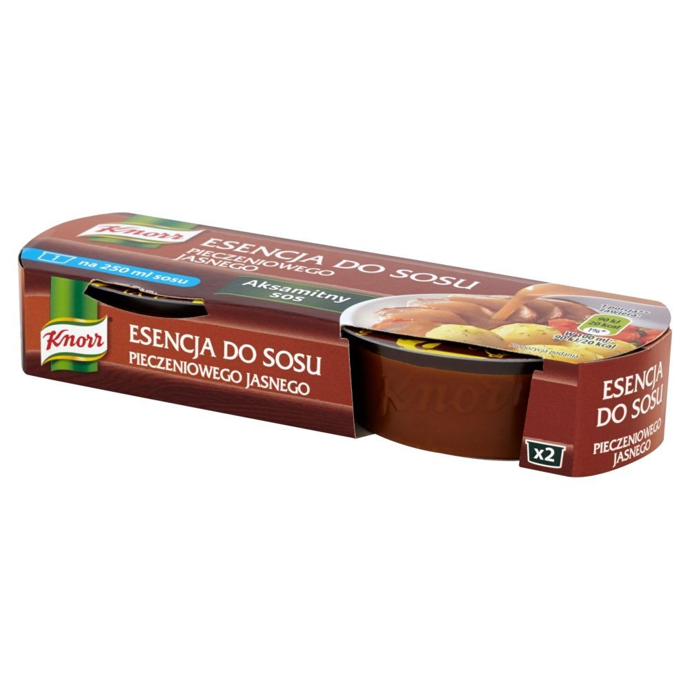 Knorr Esencja do sosu pieczeniowego jasnego 56 g (2 sztuki)