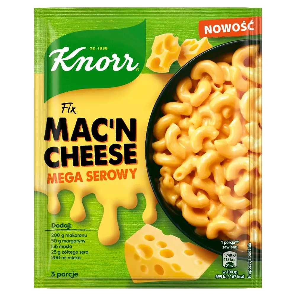 Knorr Fix mac'n cheese 33 g