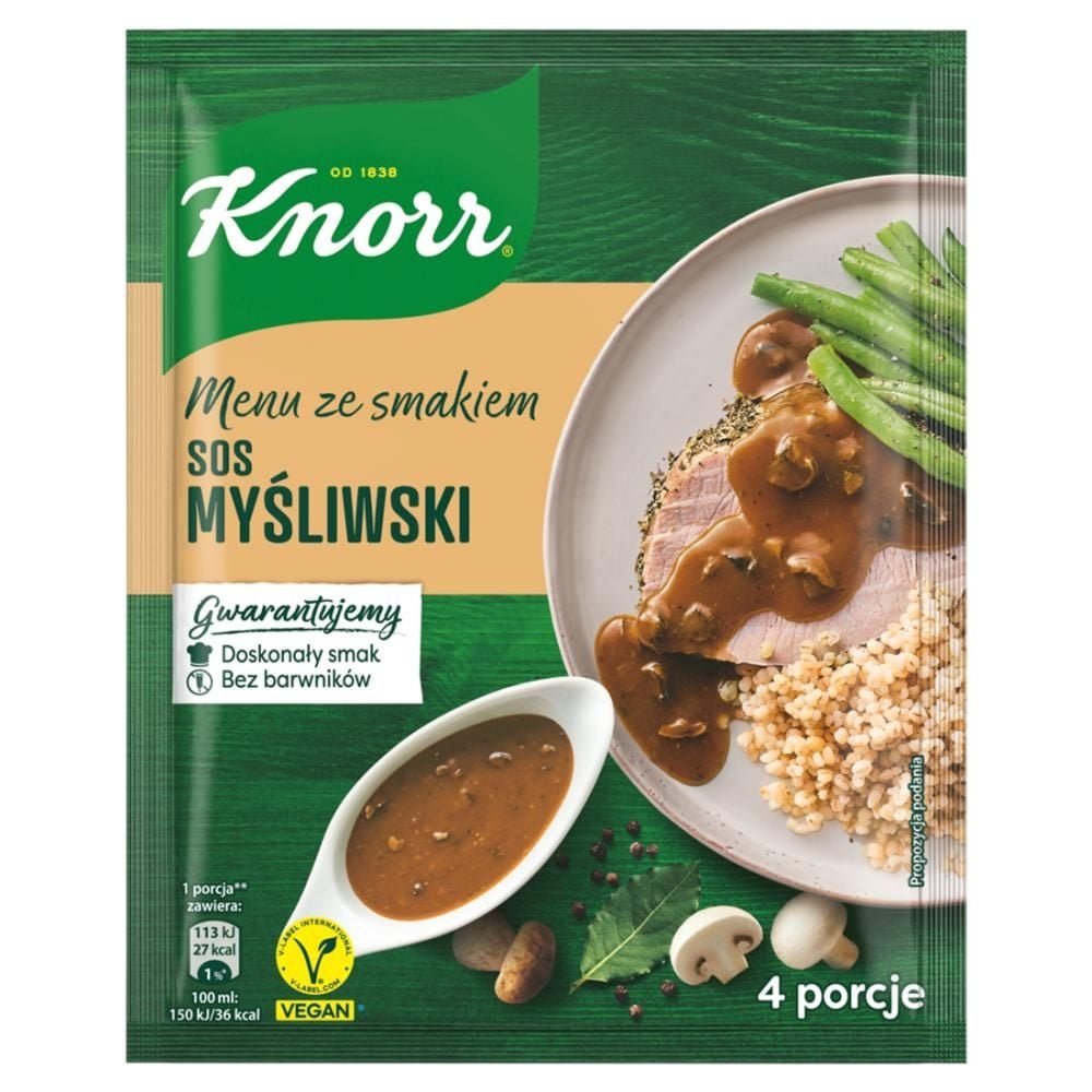 Knorr Menu ze smakiem Sos myśliwski 32 g