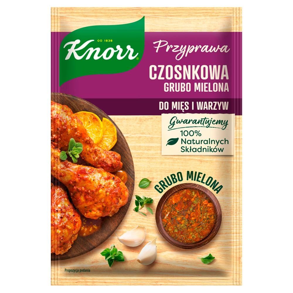 Knorr Przyprawa czosnkowa grubo mielona 20 g