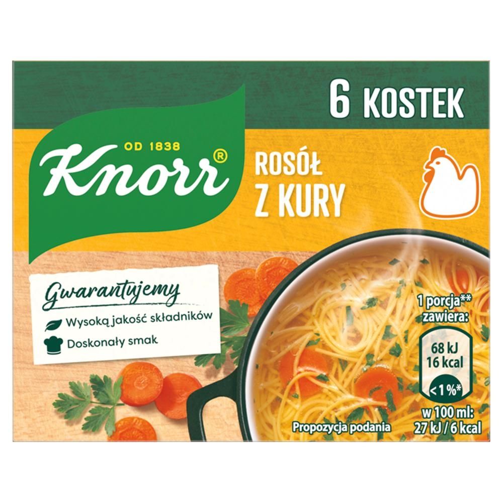 Knorr Rosół z kury 60 g (6 x 10 g)