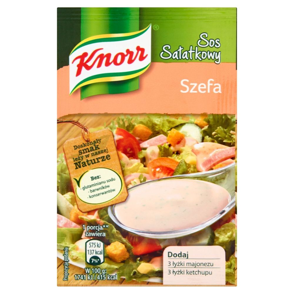 Knorr Sos sałatkowy Szefa 9 g