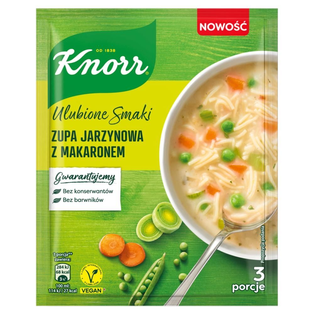 Knorr Ulubone Smaki Zupa jarzynowa z makaronem 62 g