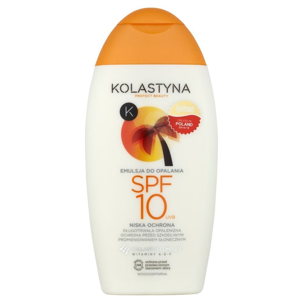 Kolastyna Emulsja do opalania SPF 10 200 ml