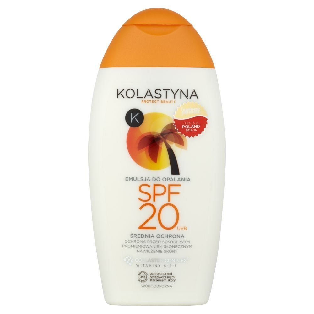 Kolastyna Emulsja do opalania SPF 20 200 ml