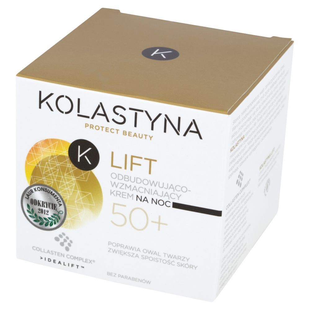 Kolastyna Lift 50+ Odbudowująco-wzmacniający krem na noc 50 ml