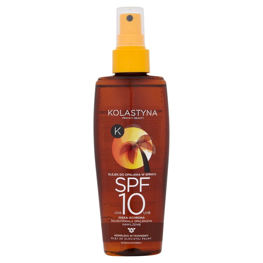 Kolastyna Olejek do opalania w sprayu SPF 10 150 ml