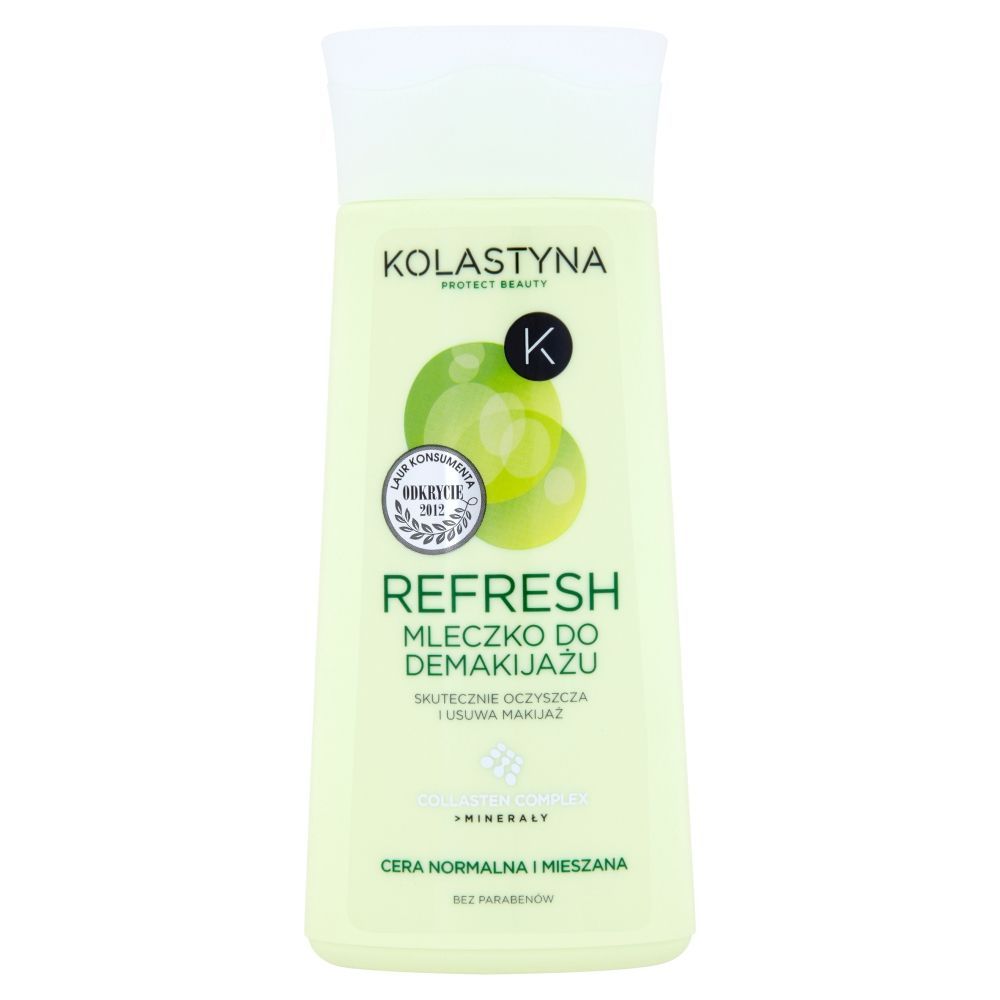 Kolastyna Refresh Mleczko do demakijażu do cery normalnej i mieszanej 200 ml