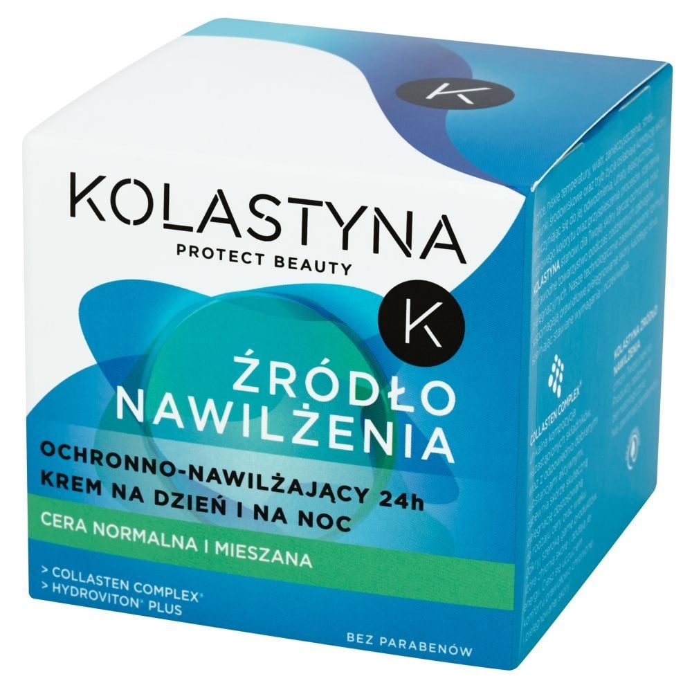 Kolastyna Źródło Nawilżenia Ochronno-nawilżający 24h krem na dzień i na noc 50 ml